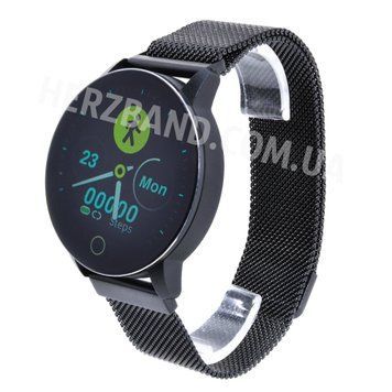 Herzband X Milano Steel Black 32 фото