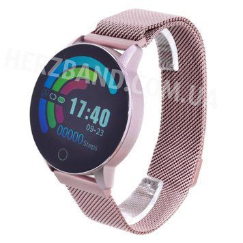 Herzband X Milano Steel Black 30 фото